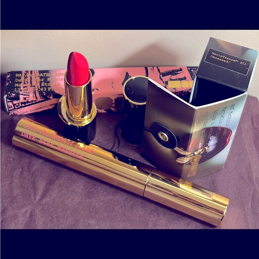 Pat McGrath Labs-MatteTrance-Obsessed & Dark Star Mascara-Xtreme Black-Duo
